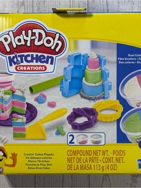 Play‑Doh Kitchen Creations Creatin’ Cakes Playset F4714 | New Sealed